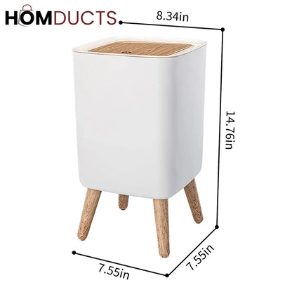 Trashbin With Lid (Premium Quality)