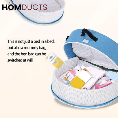 Travel Foldable Newborn Net Bag