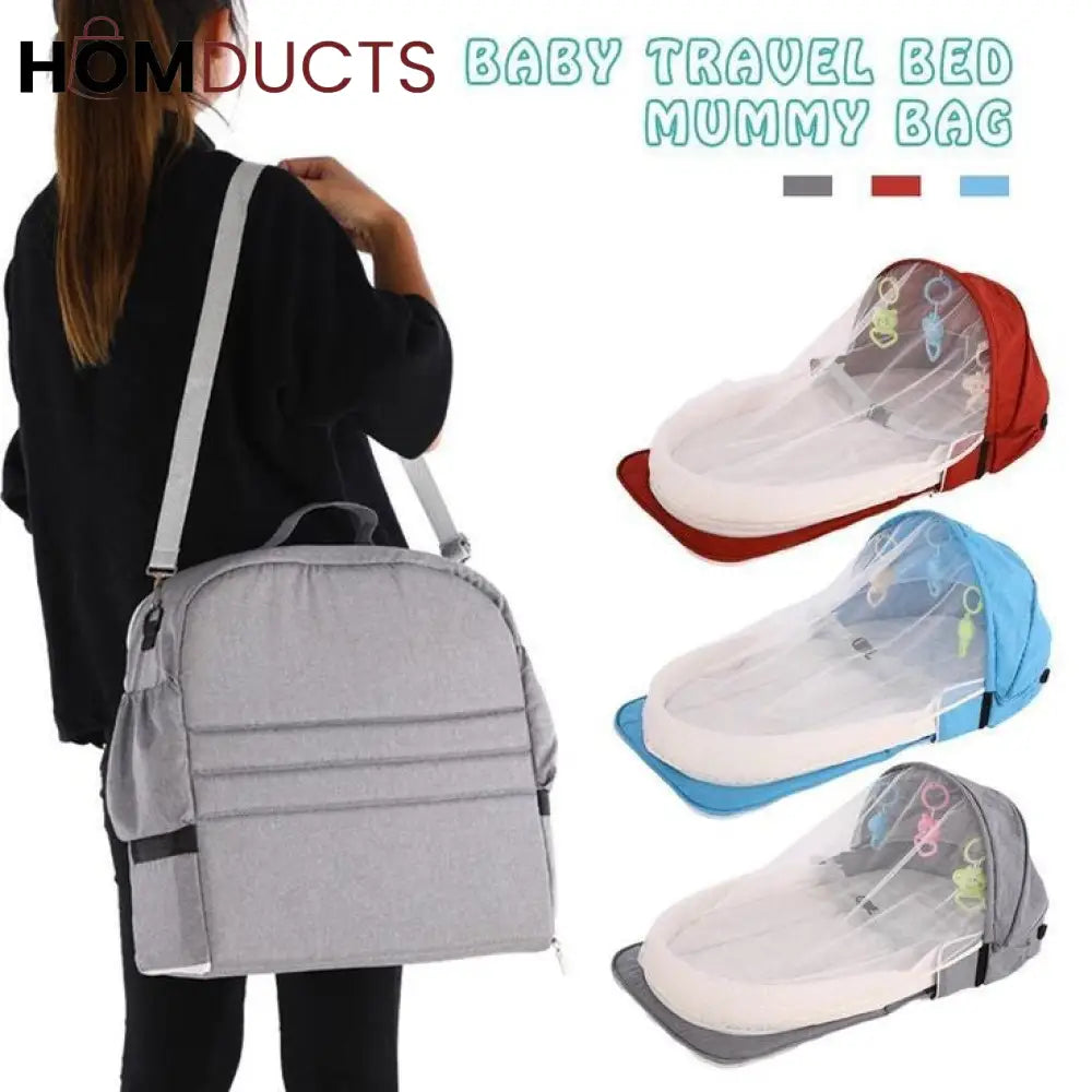 Travel Foldable Newborn Net Bag