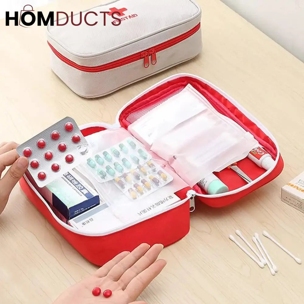 Travel medicine pouch