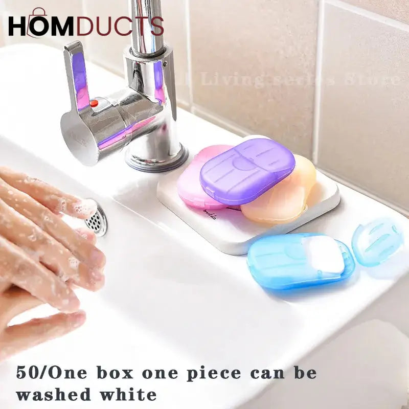 Travel Paper Soap (4 box)