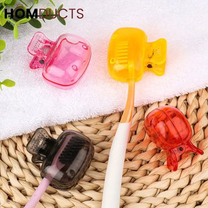 Travel Toothbrush Head Cover (Pack Of 10)