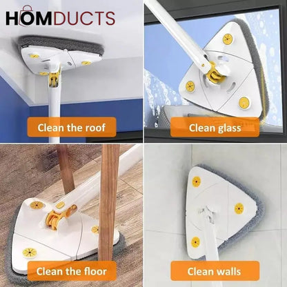 Triangle twist mop