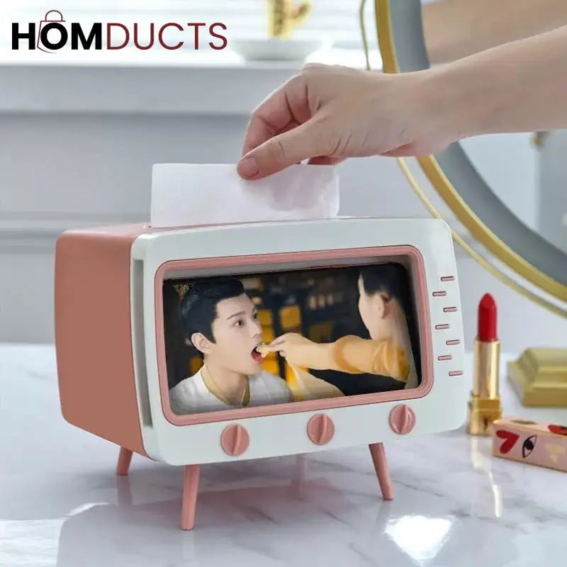 TV Style Tissue Box