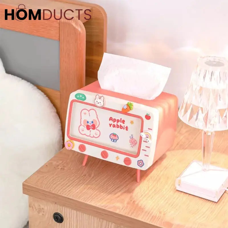 TV Style Tissue Box