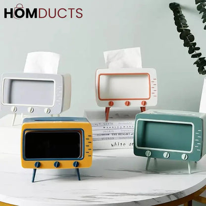TV Style Tissue Box