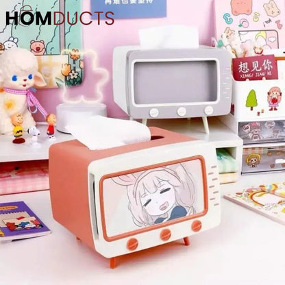 TV Style Tissue Box