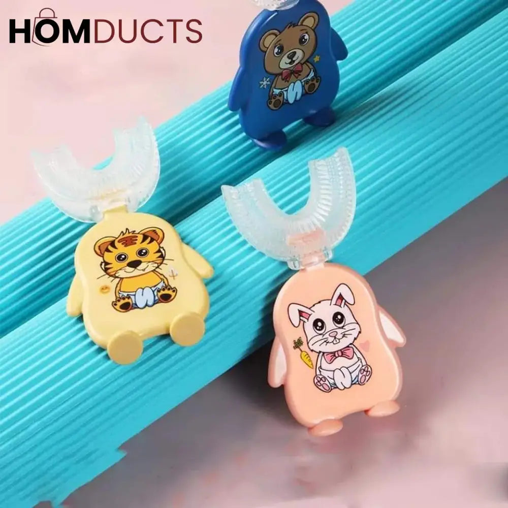 U shape Cartoon Toothbrush