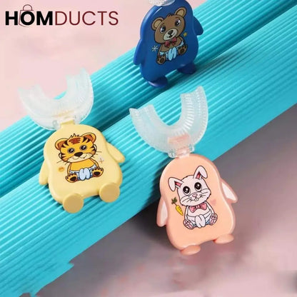 U shape Cartoon Toothbrush