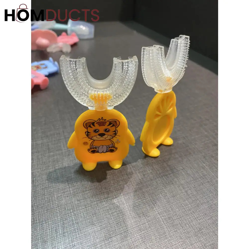 U shape Cartoon Toothbrush