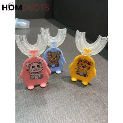 U shape Cartoon Toothbrush