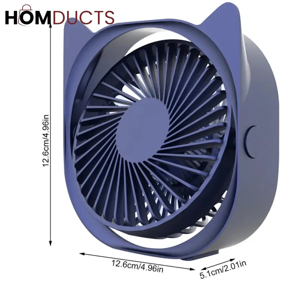 USB Mini Chargeable Desktop Fan