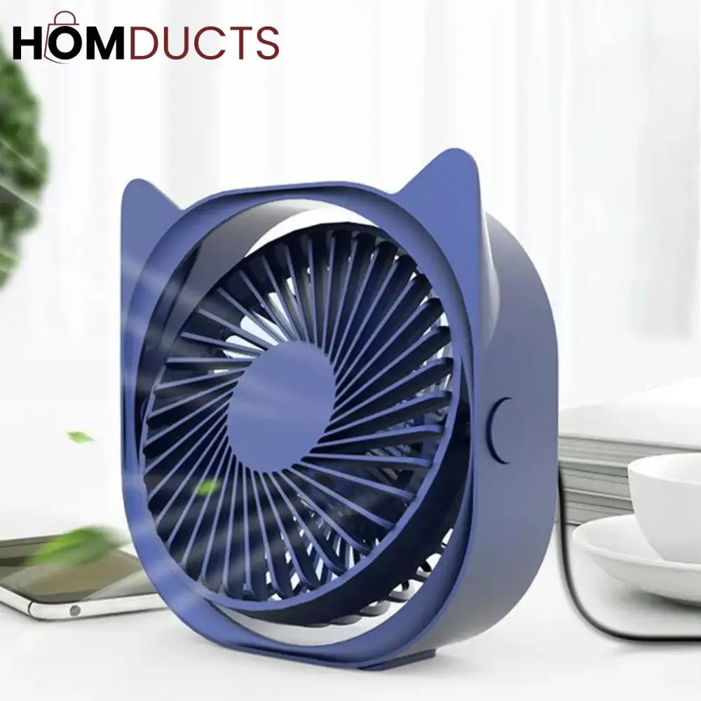 USB Mini Chargeable Desktop Fan