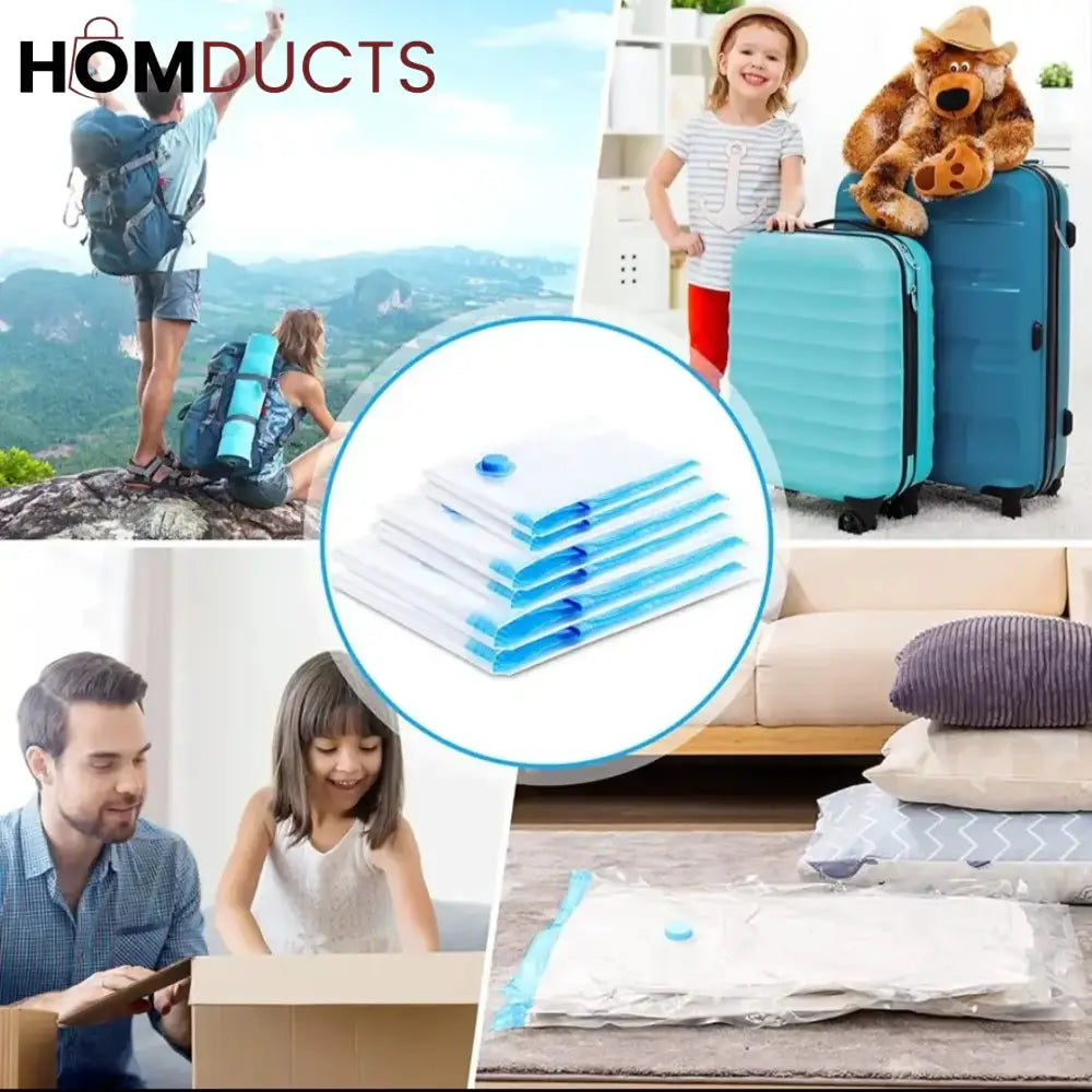 Vaccum Storage Bag (5bags+1handpump)