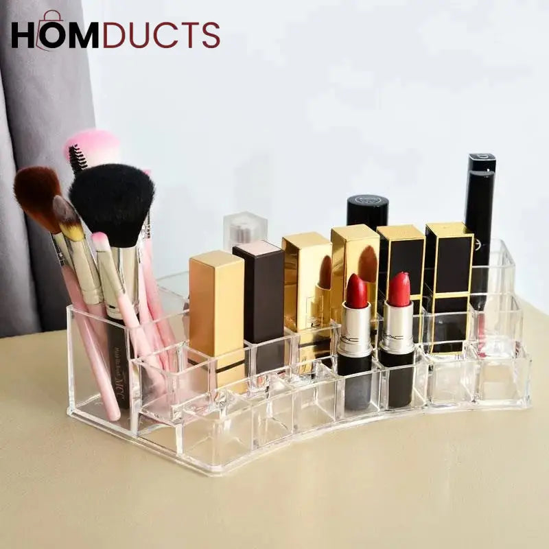 Vanity Cosmetic And lipstick Organizer