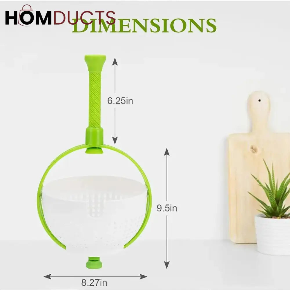Vegetable And Salad Washing And Spinner Basket