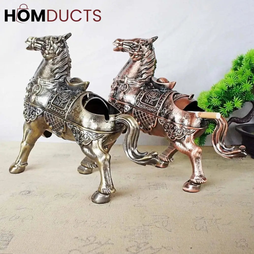 Vintage Horse Shape Ash Tray