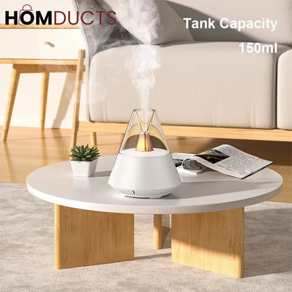Volcanic Aroma Air Humidifier With Night Light