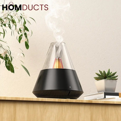 Volcanic Aroma Air Humidifier With Night Light
