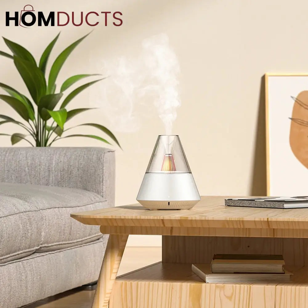 Volcanic Aroma Air Humidifier With Night Light