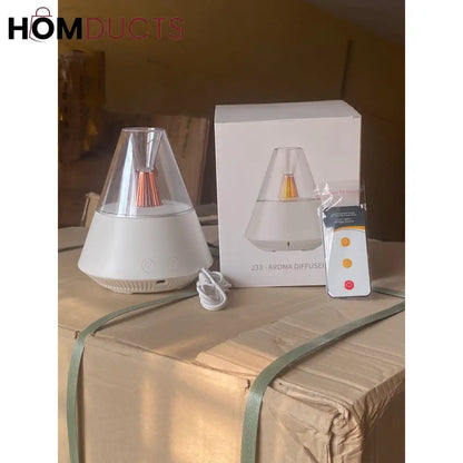 Volcanic Aroma Air Humidifier With Night Light