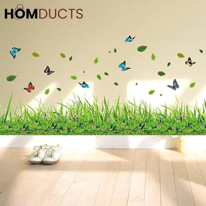 Wall Decor Grass Stickers