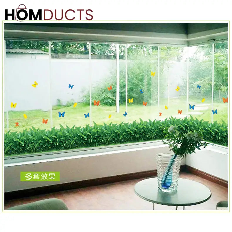 Wall Decor Grass Stickers