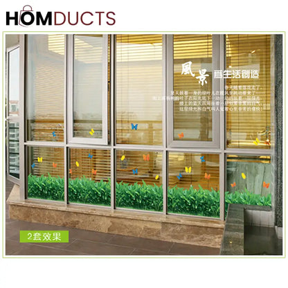 Wall Decor Grass Stickers