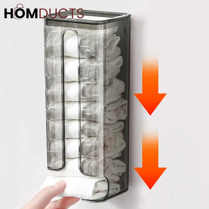 Wall Hanging Undergarments And Grocery Bag Organizer