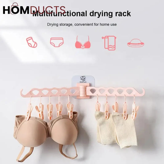 Wall Mounted clothes Drying Rack