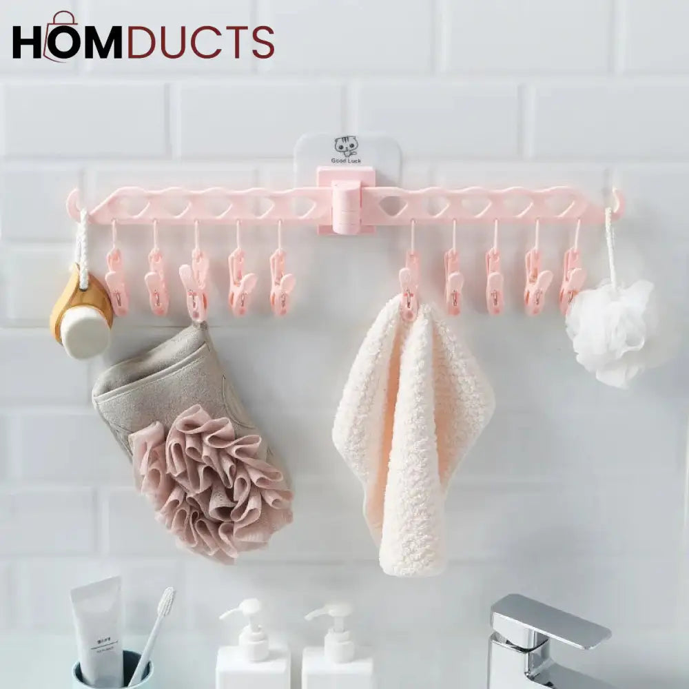 Wall Mounted clothes Drying Rack