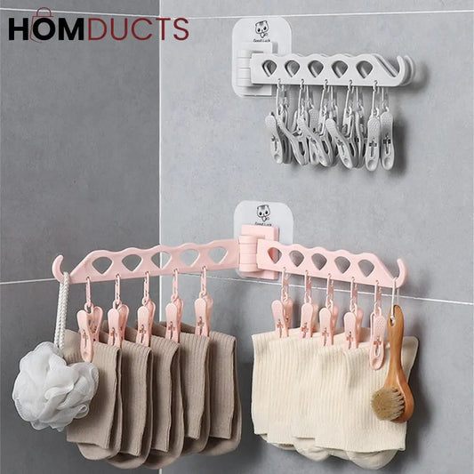 Wall Mounted clothes Drying Rack
