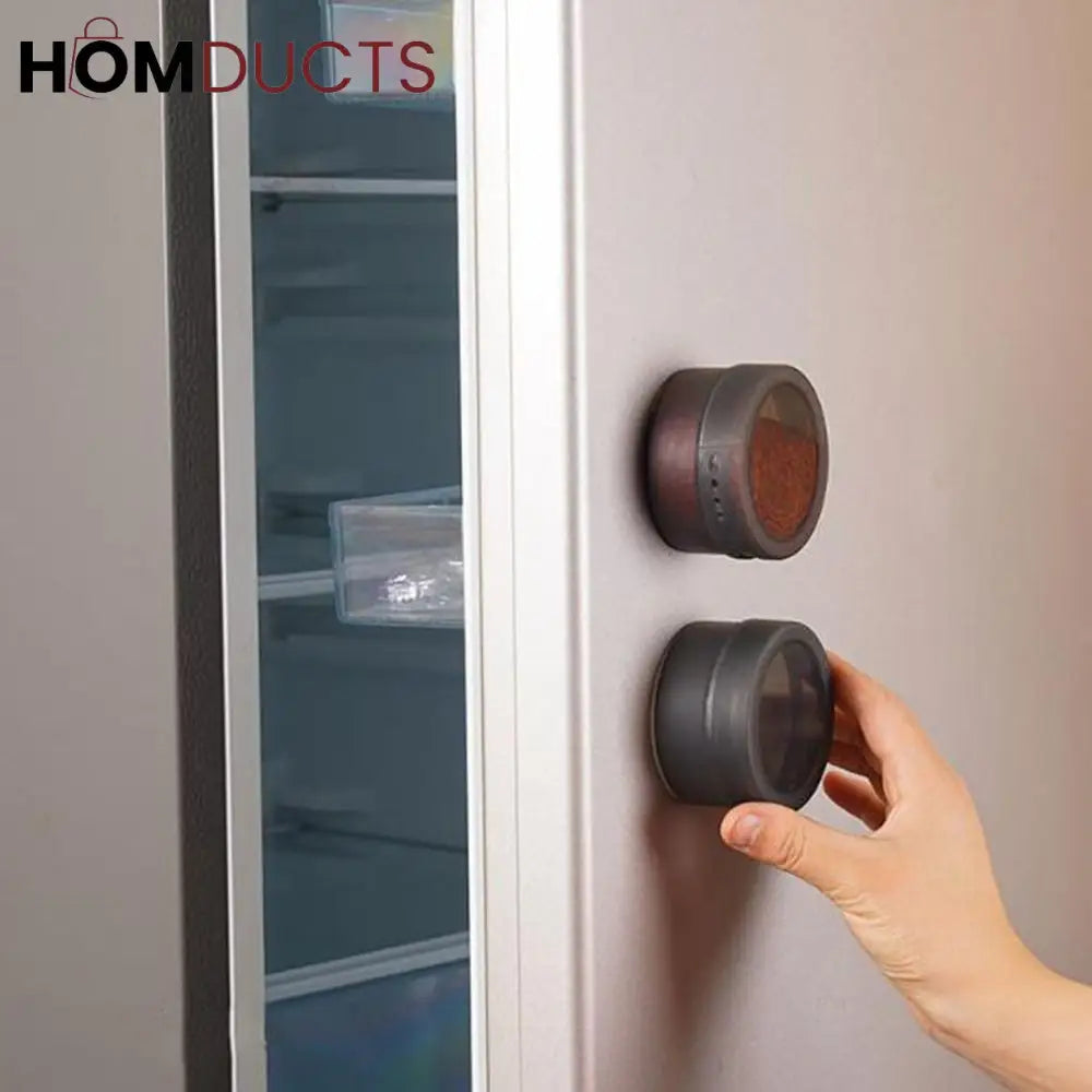 Wall Mounted Magnetic Seasoning Box (3Pcs)