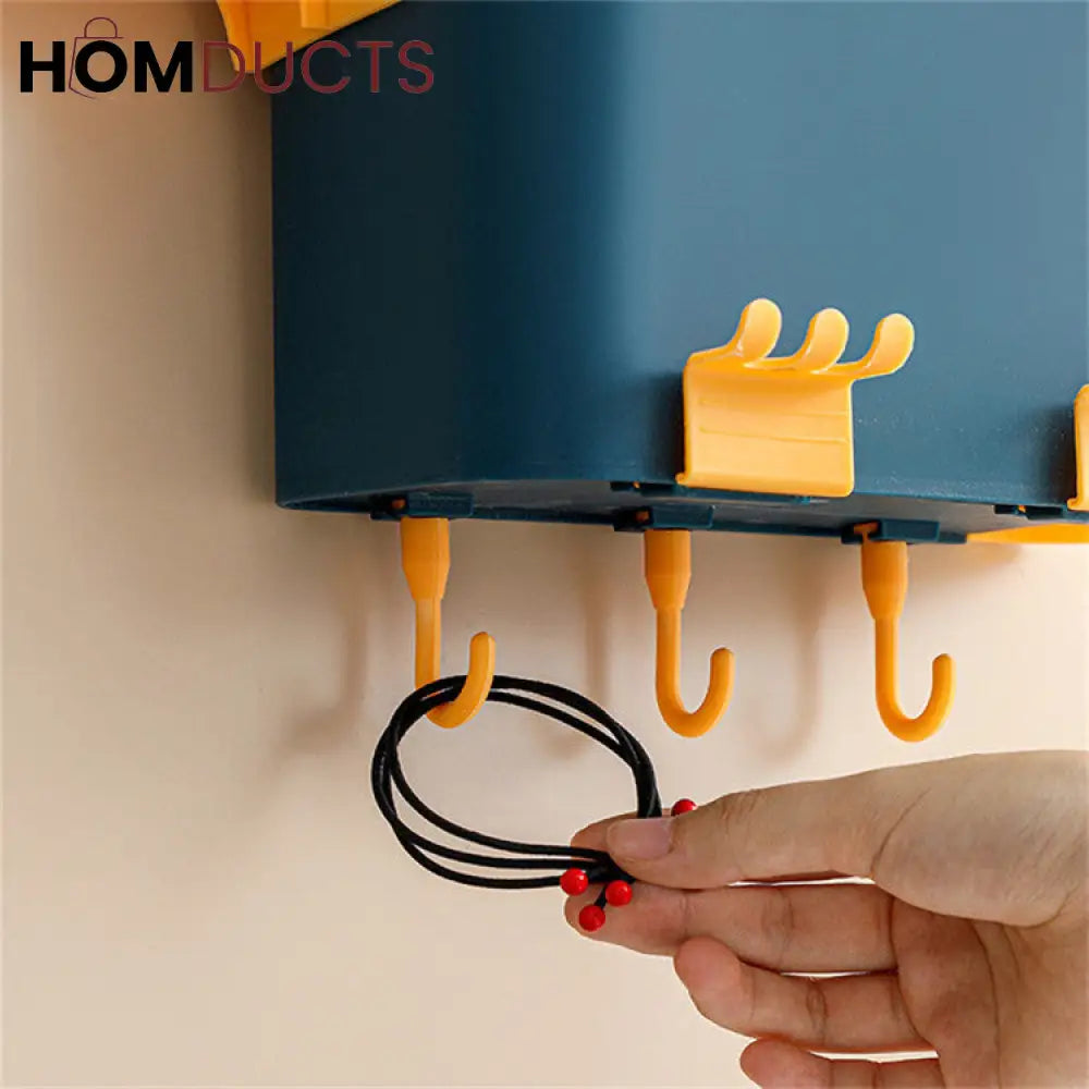 Wall Mounted Multifunctional Bathroom Rack
