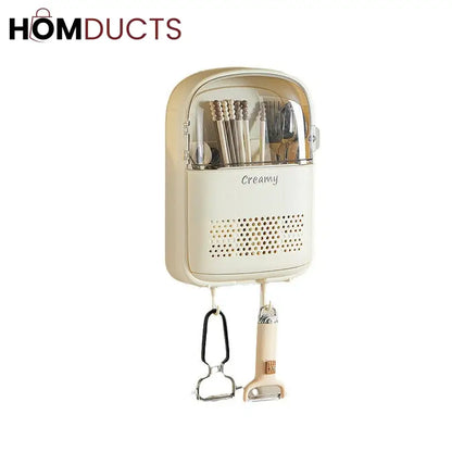 Wall Mounted Premium Quality Kitchen Cutlery Organizer