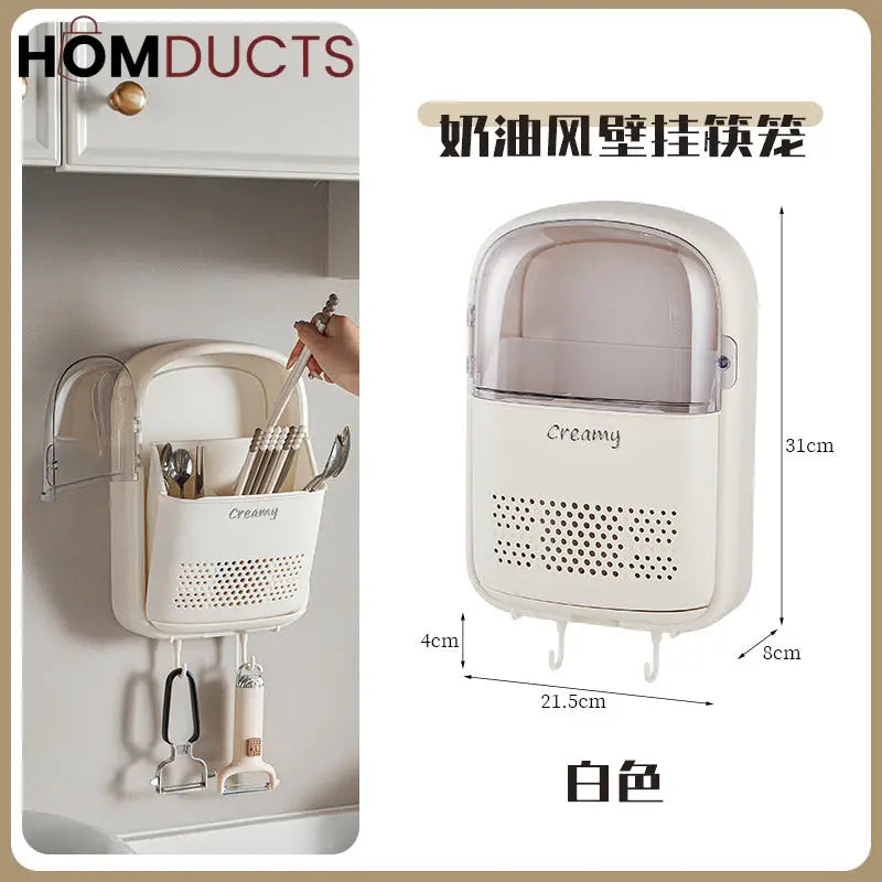 Wall Mounted Premium Quality Kitchen Cutlery Organizer
