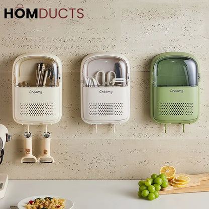 Wall Mounted Premium Quality Kitchen Cutlery Organizer