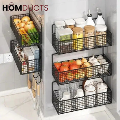 Wall Mounted Punch Free Rack