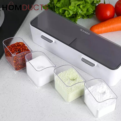 Wall Mounted Punch Free Seasoning Box