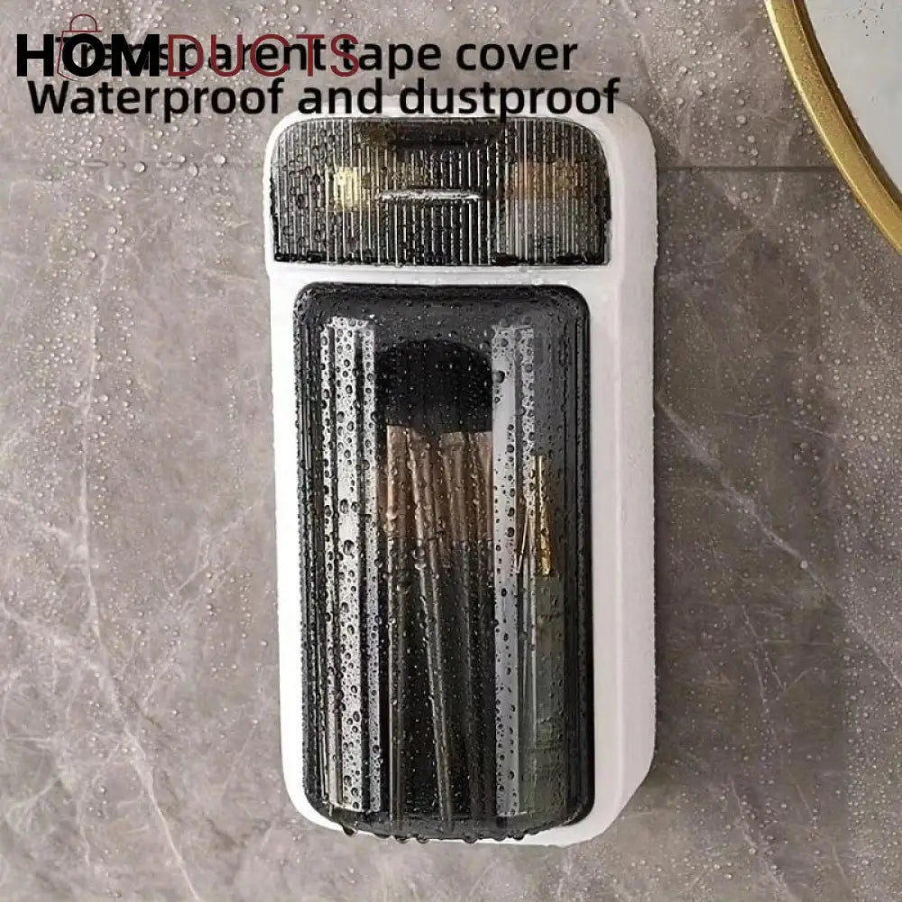 Wall Mounted Rotating Cosmetic Storage Box