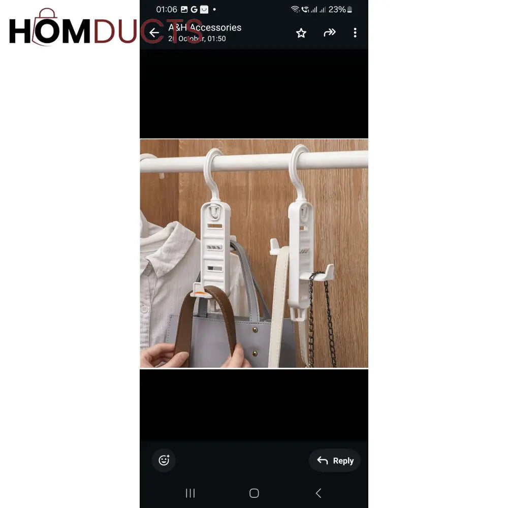 Wardrobe Bag hanging Organizer