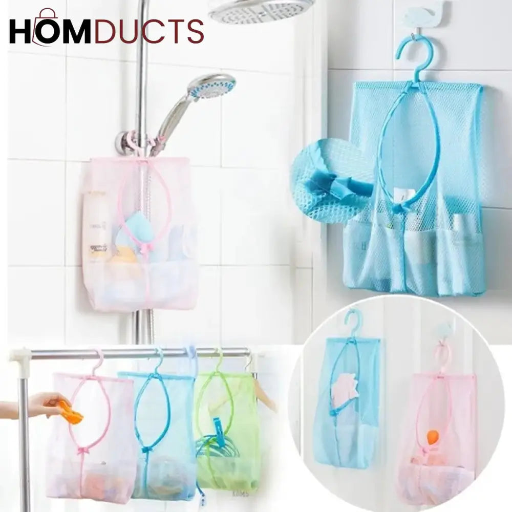 Washroom Hanging Breathable Mesh Bag