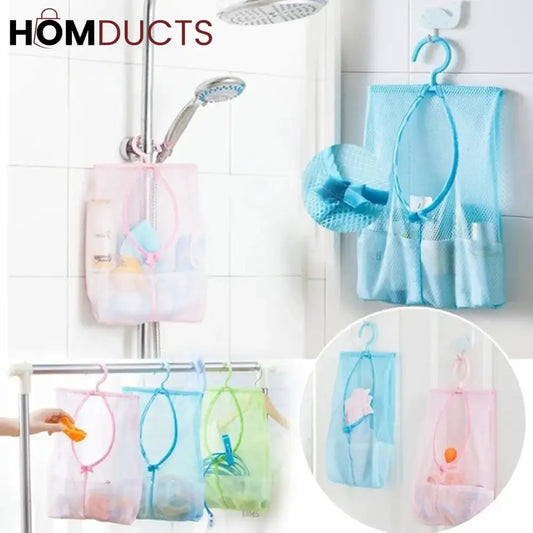 Washroom Hanging Breathable Mesh Bag