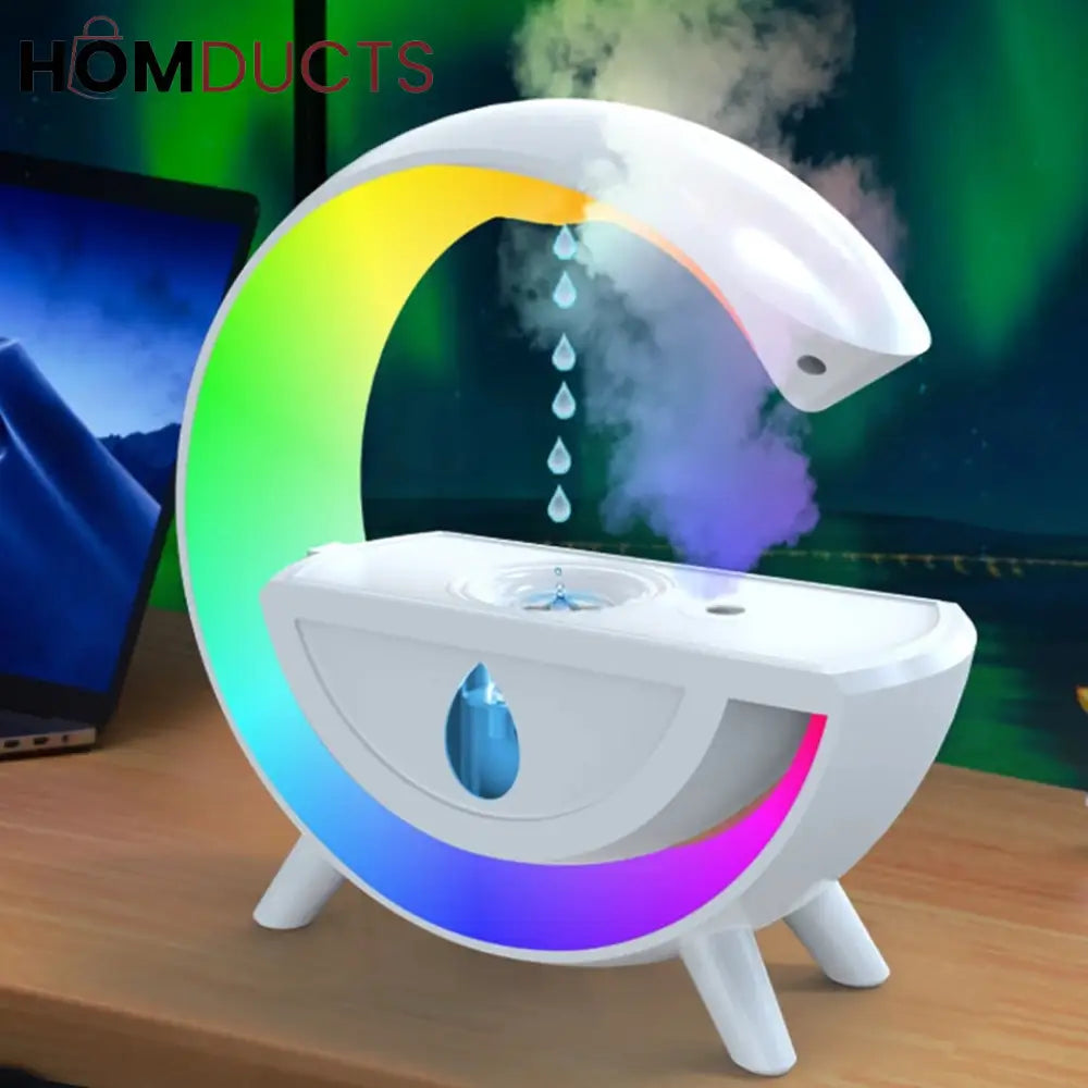Water Droplet Air Humidifier With lamp