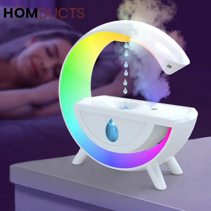 Water Droplet Air Humidifier With lamp