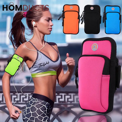 Waterproof Sports Arm Bag With Headset Hole
