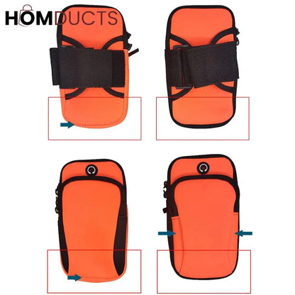Waterproof Sports Arm Bag With Headset Hole
