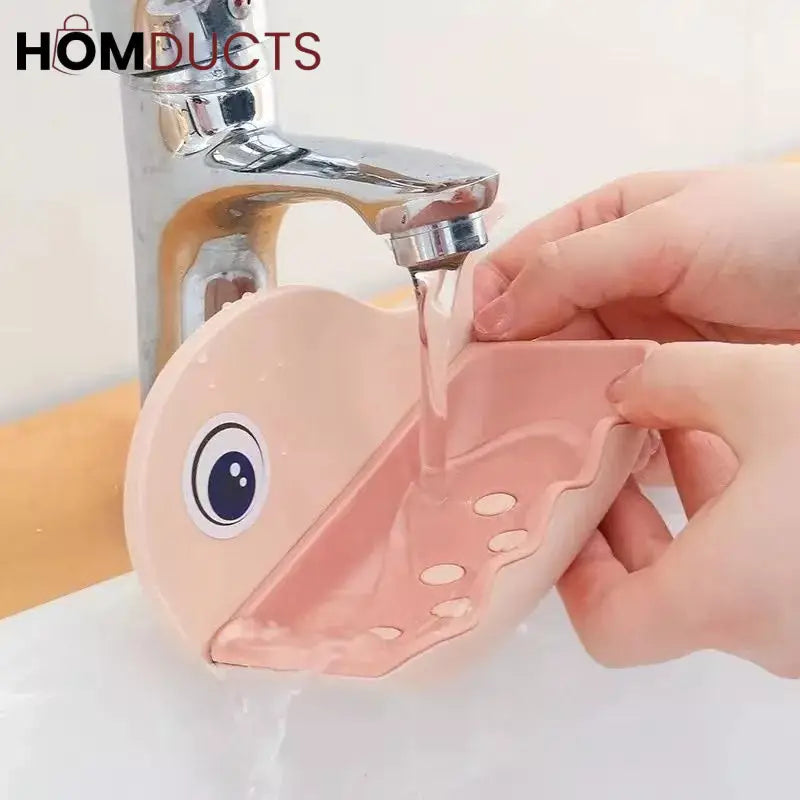 Whale soap dish