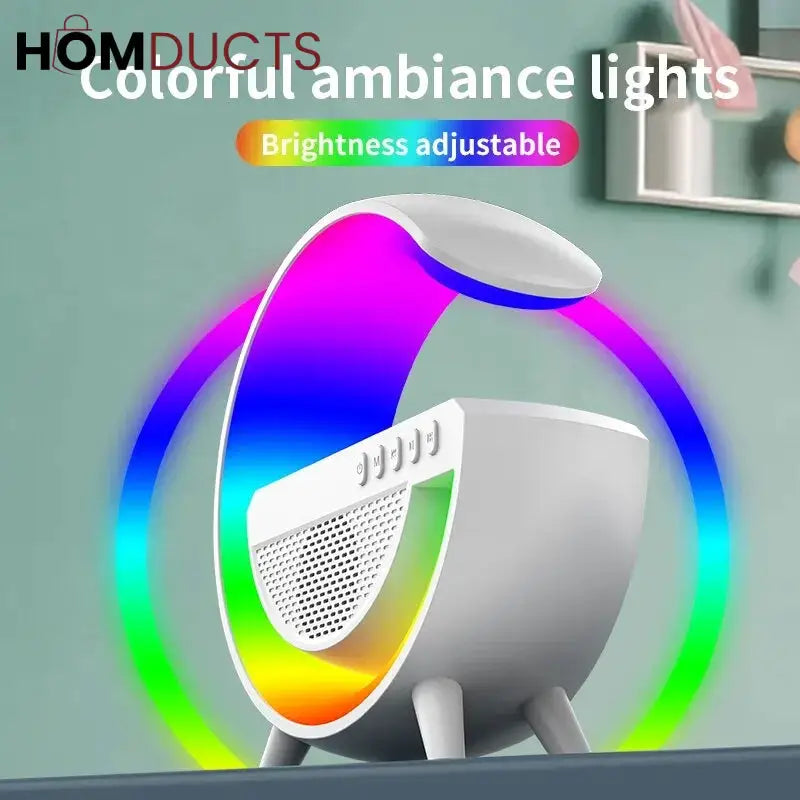Wireless Bluetooth Speaker With lamp And Mbl Charging Option