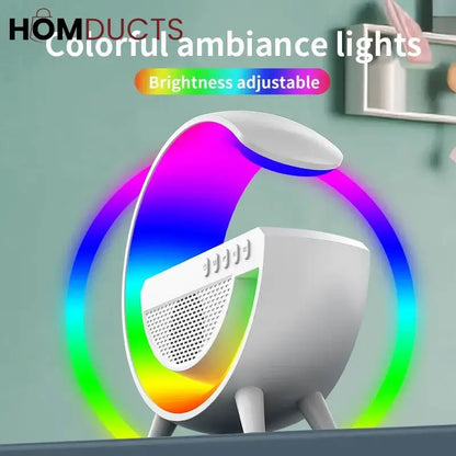 Wireless Bluetooth Speaker With lamp And Mbl Charging Option